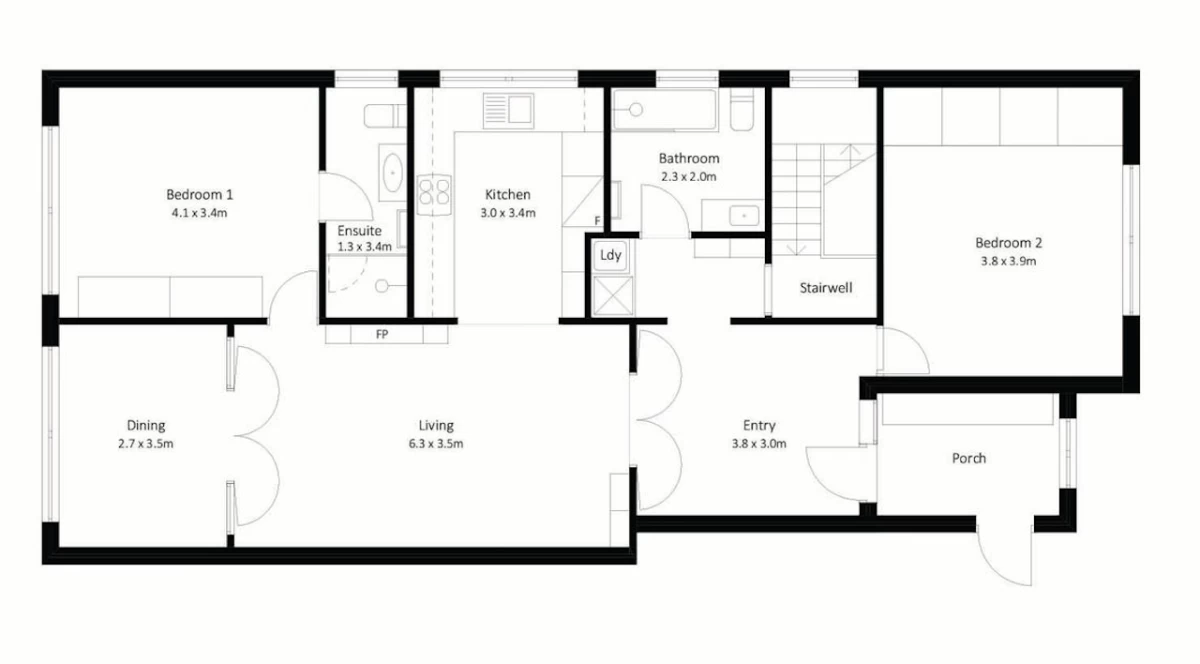 10/20 Musgrave Street Mosman, NSW 2088 Floor Plan