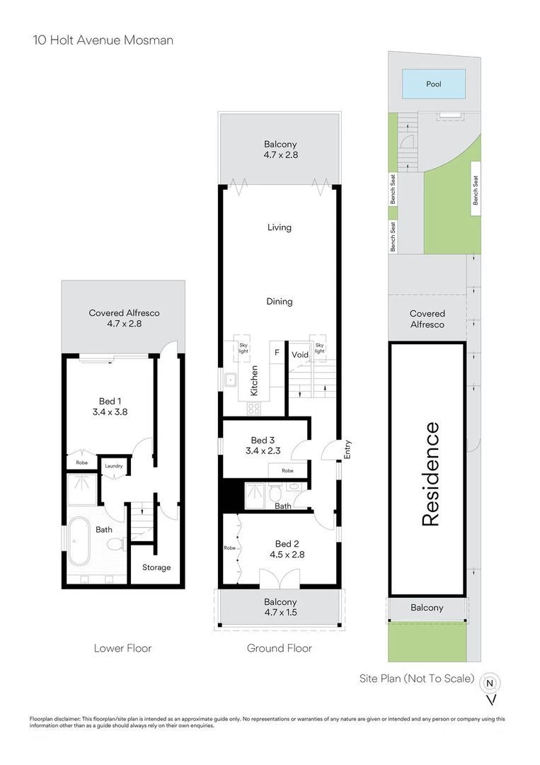 10 Holt Avenue, Mosman, NSW 2088 Floor Plan