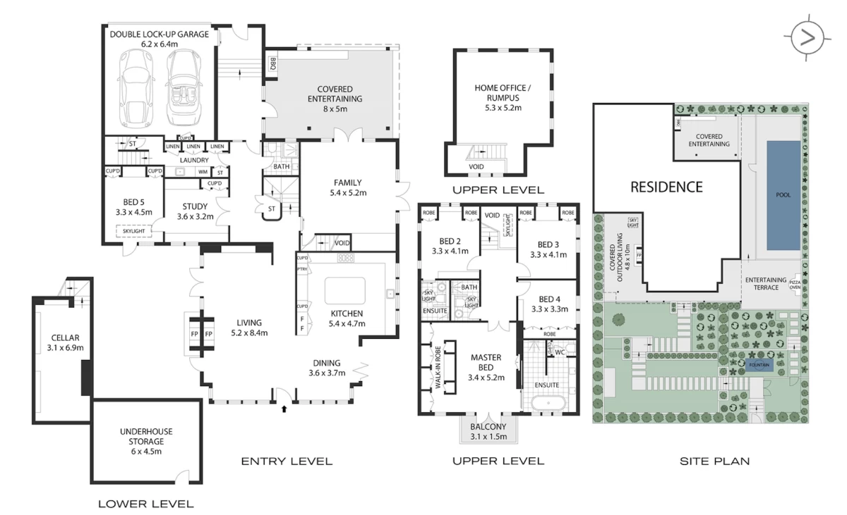 10 Redan Street, Mosman, NSW 2088 Floor Plan