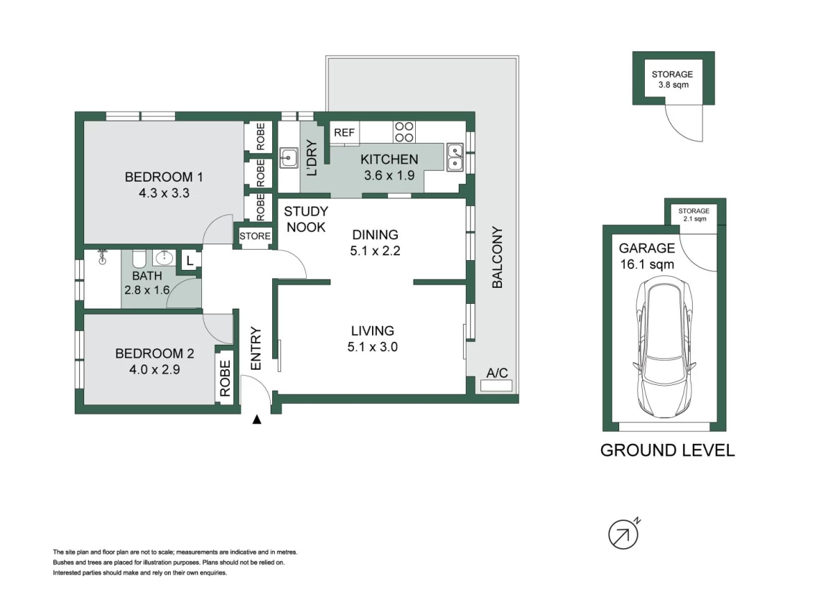 12/39 Helen Street, Lane Cove, NSW 2066 Floor Plan