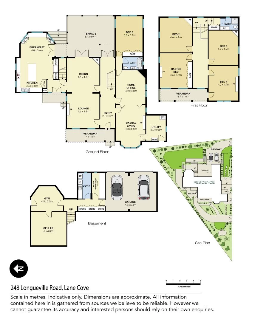 248 Longueville Road, Lane Cove, NSW 2066 Floor Plan