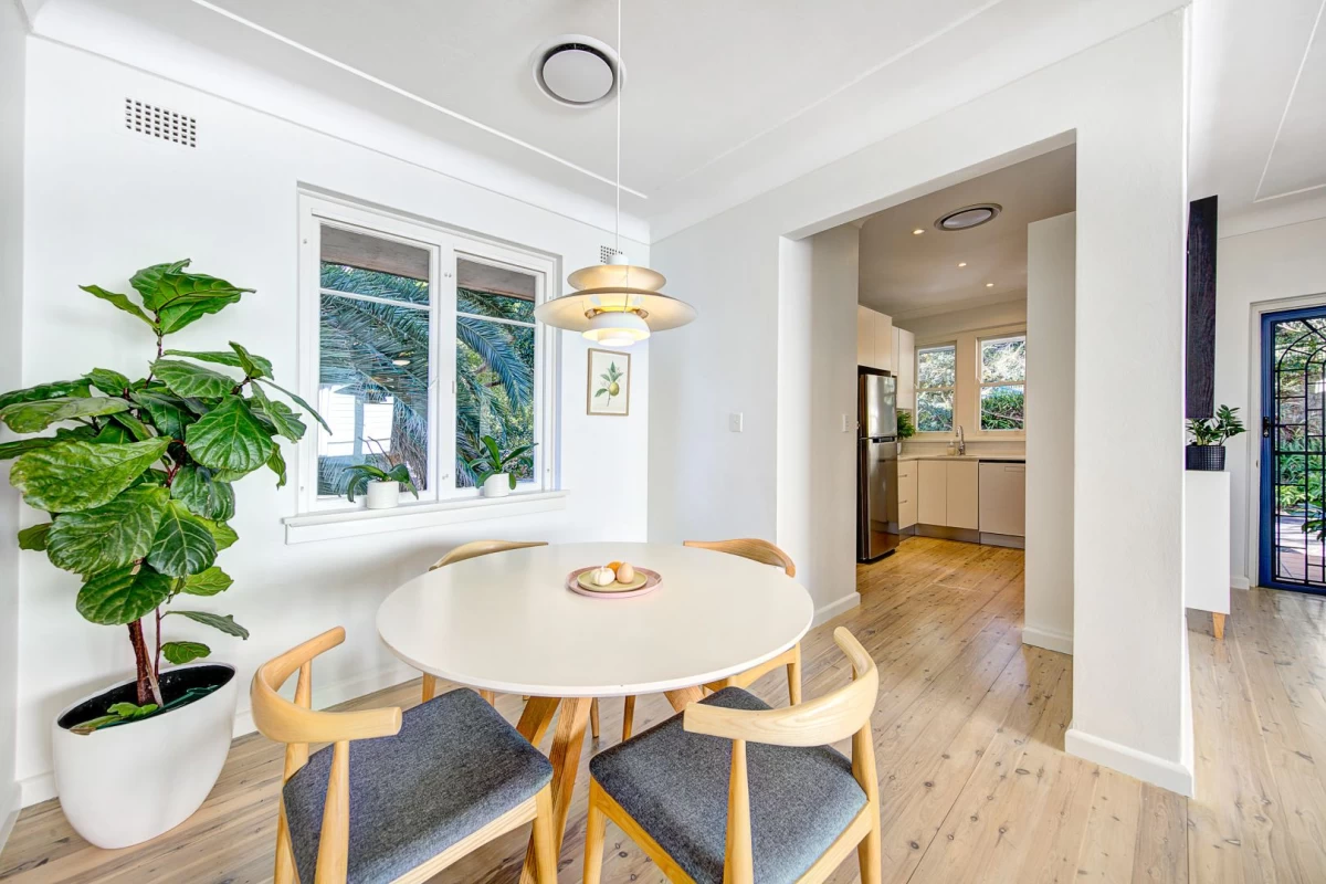 Bright second dining area near kitchen - 28 Upper Avenue Road, Mosman, NSW 2088