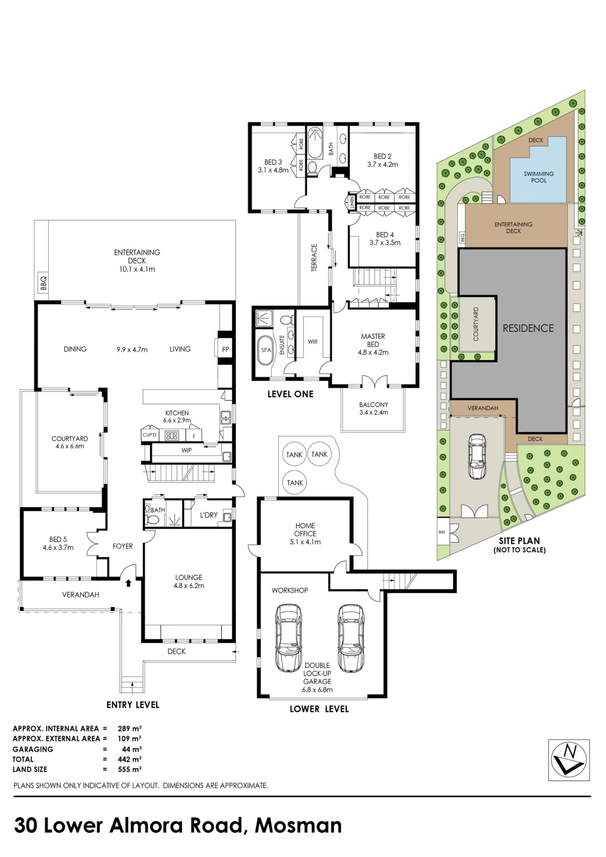 30 Lower Almora Street, Mosman, NSW 2088 Floor Plan