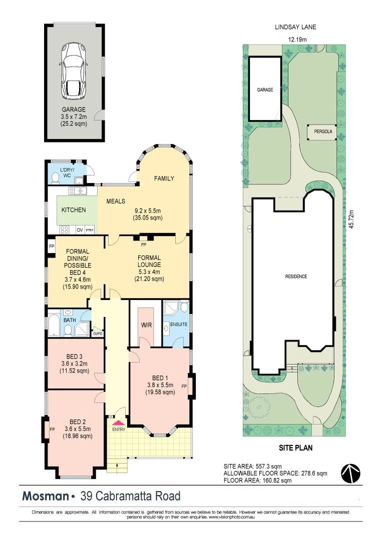 39 Cabramatta Road, Mosman, NSW 2088 Floor Plan