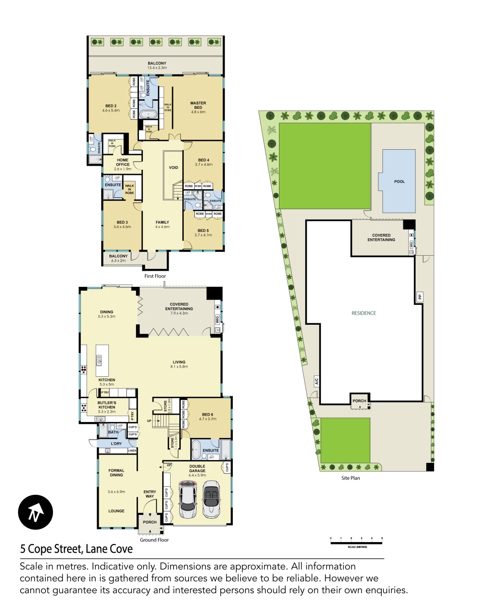 5 Cope Street, Lane Cove, NSW 2066 Floor Plan