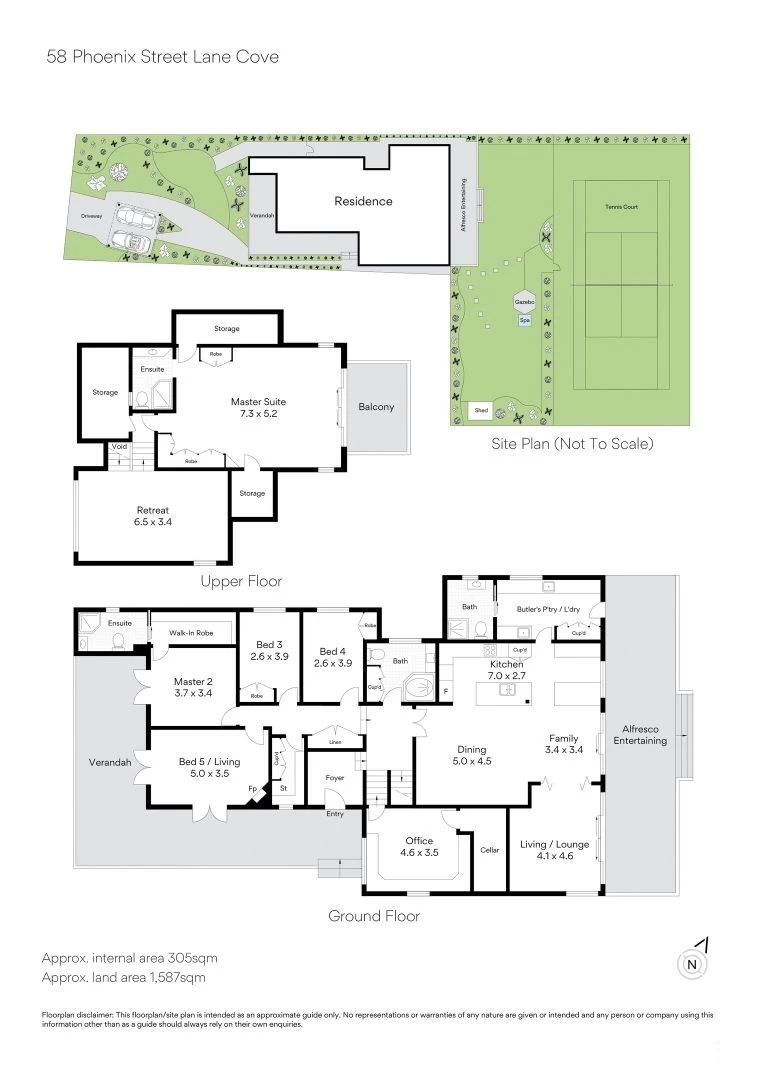 58 Phoenix Street, Lane Cove, NSW 2066 Floor Plan