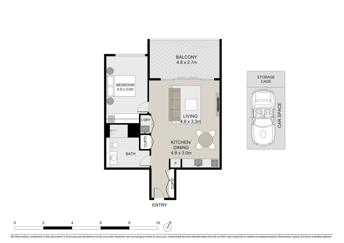 704/10 Waterview Drive, Lane Cove, NSW 2066 Floor Plan