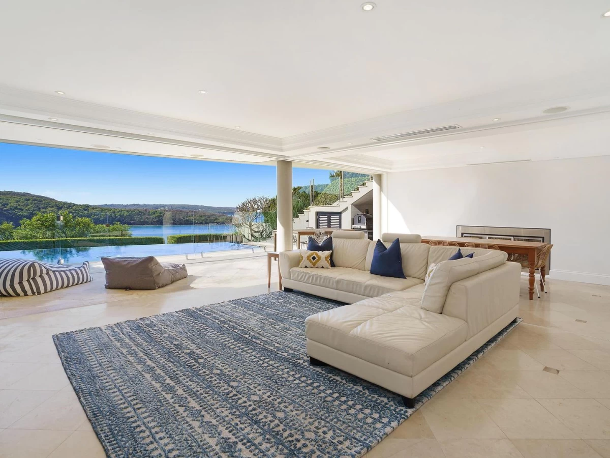 Spacious family room with stunning views and ample sunlight - 8 Burran Avenue, Mosman, NSW 2088