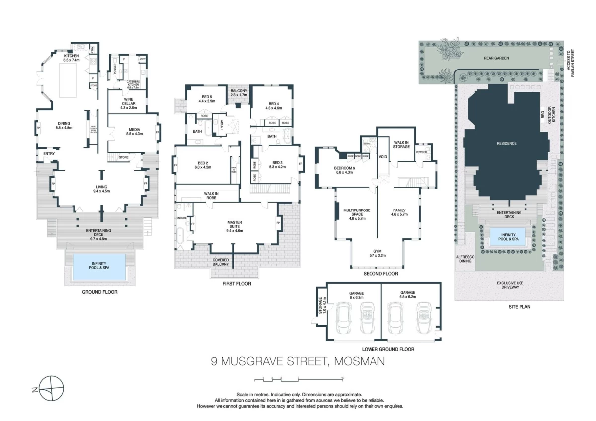 9 Musgrave Street, Mosman, NSW 2088 Floor Plan