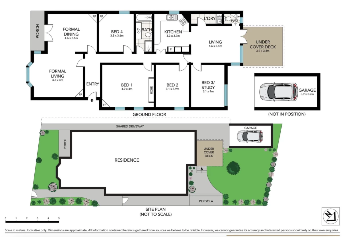 98 Raglan Street, Mosman, NSW 2088 Floor Plan