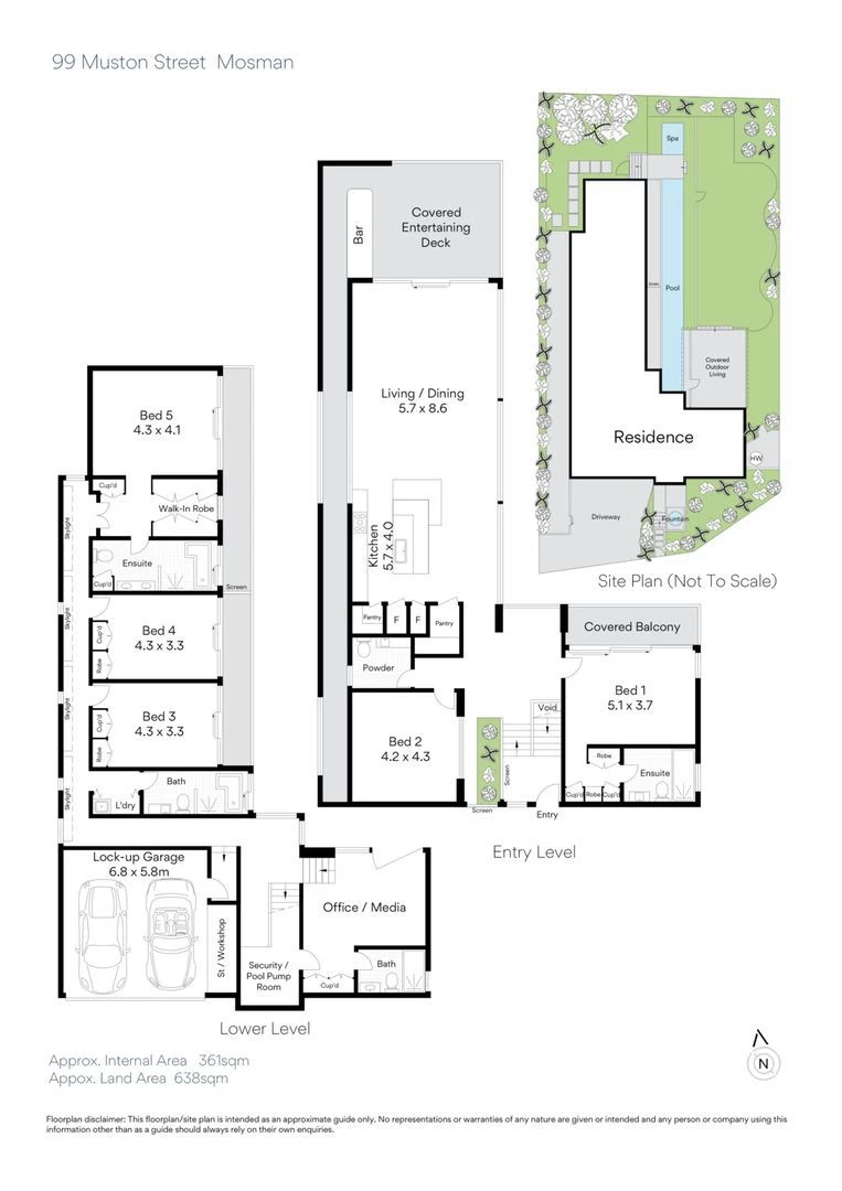 99 Muston Street, Mosman, NSW 2088 Floor Plan